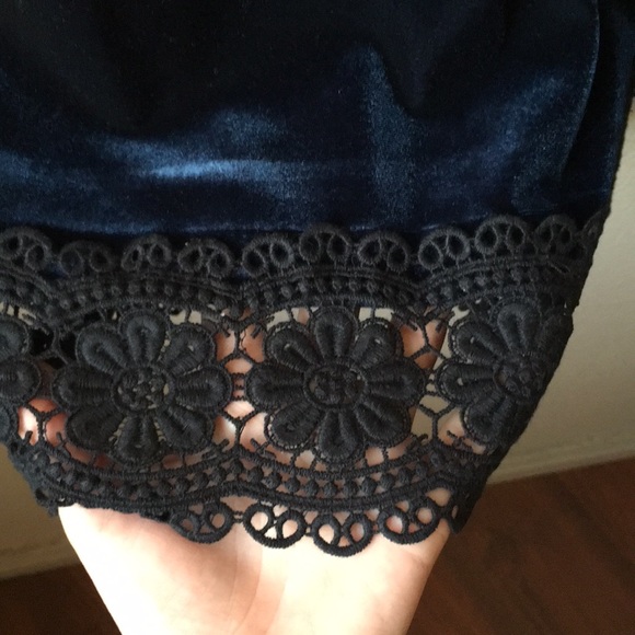 Topshop Velvet Romper - Picture 5 of 8